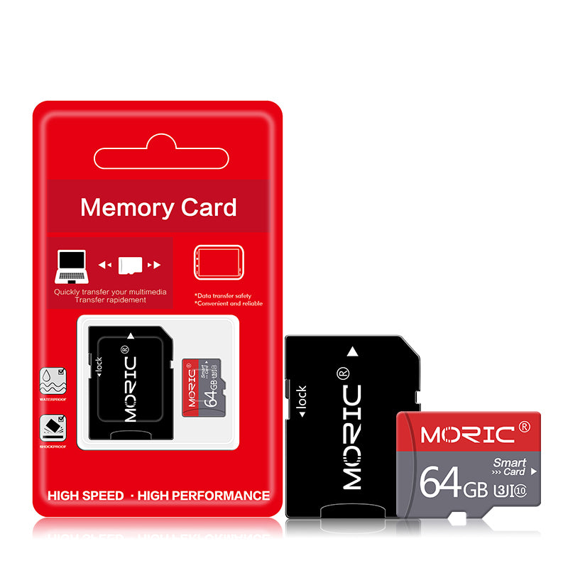 MORIC TF Card Memory Card 128GB 64GB 32GB High Speed TF Flash Card Memory TF SD Cards for Tablet camera mobile phone