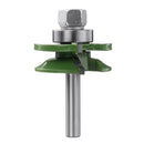 3pcs 8mm Shank Tenon Router Bit Cabinet Door Panel Milling Woodworking Cutter