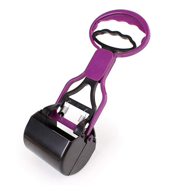 Large Dog Pooper Scooper Waste Scoop Clean Poop Long Jumbo Handle Pick Up Clamp
