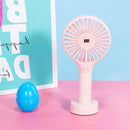 Portable Mini Handheld USB Cooling Desk Fan Outdoor Rechargeable Air Wind Cooler