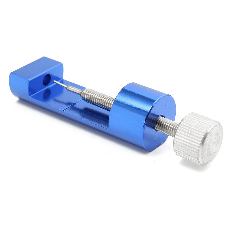 Blue Metal Adjustable Watch Band Strap Bracelet Link Pin Remover Repair Watch Tools Kit