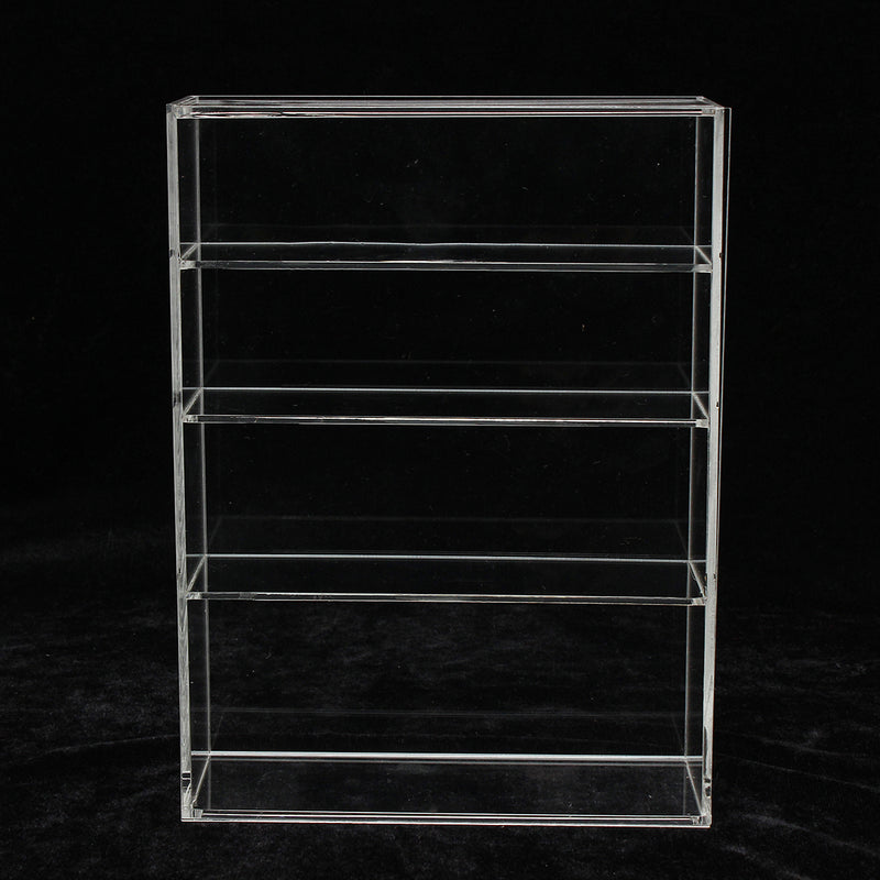 214 x 159 x 59mm Four-layer Acrylic Display Box Show Case Sliding Door For Mini Perfume Bottle
