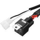LED HID Wiring Loom Harness 2 Ways Kit with H4 HB3 Adapter ON OFF Switch 12V/24V for Car Spot Light