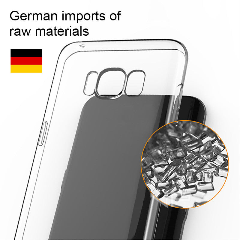 Bakeey 3D Curved Edge Tempered Glass Film With Transparent TPU Case for Samsung Galaxy S8 Plus