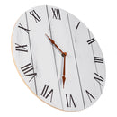 11 Inch DIY Wooden Wall Clock Diameter 28CM Round Room Home Bar Office Decor