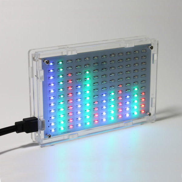 With Housing DIY Music Spectrum LED Flash Kit + DIY Amplifier Speaker Kit