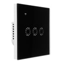 250V 10A 1/2/3 Gang Smart WiFi Touch Light Switch RF APP Remote Control Socket