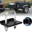 ANTI RATTLE HITCH BRACKET BALL MOUNT TONGUE LOCK TOW BAR TRAILER CAMPER