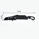 LAOTIE B2 100mm Mini Stainless Steel Folding Knife Outdoor Survival Tools Kit Hiking Climbing Hanging folding knife