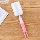 KCASA KC-CS02 Water Bottle Cup Mug Glass Sponge Cleaning Brush Washing Tool With Long Handle