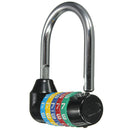 Resettable 5 Digit Password Combination Padlock Security Lock School Cabinet Locker