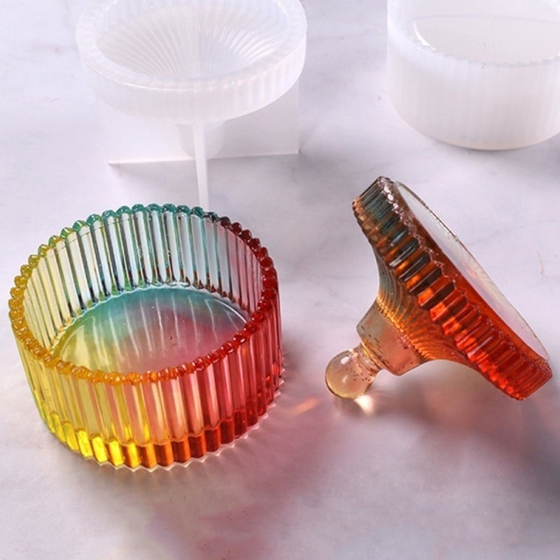 Silicone Molds For Jewelry Pendants Resin Making Mould Round Shape Handmade DIY