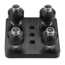 Machifit V-Slot V Gantry Plat Special Slide Plate Five Roulette for 2040 Aluminum Profile