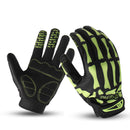 Motorcycle Full Finger Gloves Skeleton Bone Skull Outdoor Sports Cycling Bike