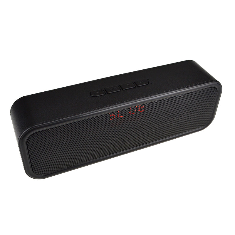 Universal Portable Wireless Dual Drivers Stereo 3.5mm Aux TF Card bluetooth Speaker with Microphone