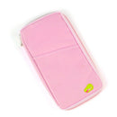 6 Colors Multifunctional Travels Card Holder Portable Wallet Purse Storage Bag