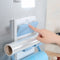 KCASA KC-SR09 Magnet Refrigerator Fridge Sidewall Paper Towel Holder Storage Rack Shelf Organizer