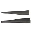 2Pcs Universal Car Carbon Fiber Anti-rub Bumper Corner Scratch Guard Protector