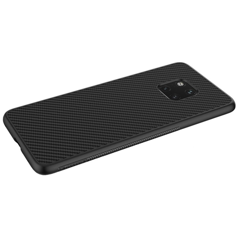 NILLKIN Carbon Fiber Shockproof Ultra Thin Back Cover Protective Case for Huawei Mate 20 Pro