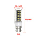 E27/E14/E12/B22/G9/GU10 LED Bulb 6W SMD 4014 96 600LM Pure White/Warm White Corn Light Lamp AC 220V