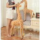 Plush Giraffe Kid Toys Giant Large Stuffed Animal Doll Xmas Gift 60/70/120CM