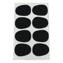 Zebra 8Pcs Silicone Alto Sax Saxophone Clarinet Mouthpiece Patches Pads Cushions