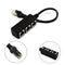 RJ45 Y Splitter Ethernet Cable Adapter 1 Male To 3 Female Port LAN Networking Cable
