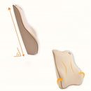 Lumbar Back Support Waist Cushion Pillow Memory Foam Cotton Home Chair Car Seat Lumbar Pad