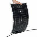 60W 12V Semi-flexible Solar Panels Kit MC4 Connector Solar Power Panel For Home Camp Waterproof