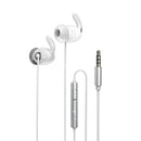 Remax RM-625 Metal Stereo In-ear Earphone 3.5mm Wired Earbuds Music Headphone with Mic