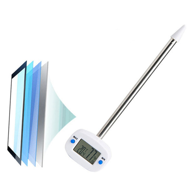 TA290 Soil Tester Thermometer Hydrometer Memory Function LCD Display Digital Thermometer