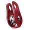 20KN Aluminum Alloy Fixed Rope Climbing Pulley Outdoor Camping Hiking Escape Rescue Tool