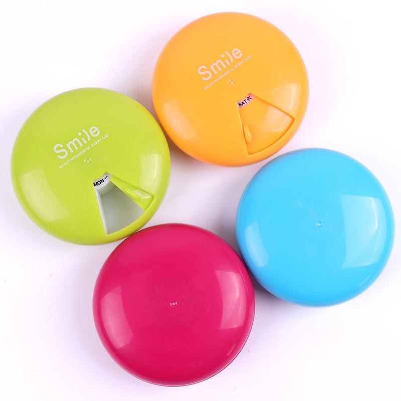 7 Days Weekly Pill Box Travel Pill Case Dispenser Outdoor Mini Pill Box Health Products Jewelry Storage Box Pill Case