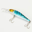 ZANLURE 7Pcs/Set 10cm 9.4g Dive Minnow Fishing Lure Bass Crank Bait Rattle Lure Tackle