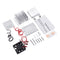 DIY Kits Thermoelectric Peltier Refrigeration Cooling System Water Cooling+ Fan+ 2pcs TEC1-12706 Coolers