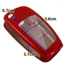Full-Protective TPU Remote Key Cover Fob with Keypad Film For Audi A1 A3 A4 S3 S4 S5