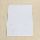 DIY A4 29x20cm Blank Dye Sublimation Printable Jigsaw Puzzle Toy For Heat Press