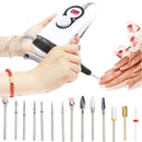 7Pcs/Set Tungsten Steel Drill Bits Files Nail Art Manicure Machine Pedicure Tools