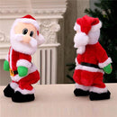 14 Inch Christmas Santa Claus Shaking Hip Singing Dancing Electric Toys Gift