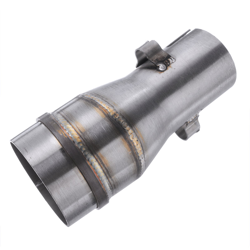 51mm To 35mm Motorcycle Stainless Exhaust Muffler Pipe Adapter Connector Polished 2''