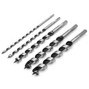 Drillpro 6pcs 6-20mm Wookworking Auger Drill Bit Set Length 230mm Woodworking Drilling Bits