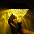 Solar Power 16 LED Wall Light Outdoor Garden Yard Pathway Waterproof Security Lamp