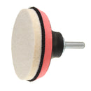 Car Polishing Kit Cerium Oxide Polishing Powder Felt Polishing Wheel Pad Drill Adapter