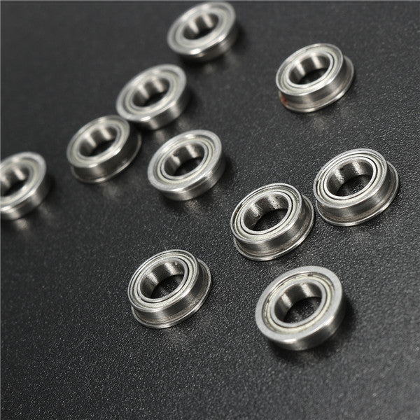 10pcs MF106ZZ 6x10x3mm Flange Ball Bearing