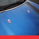 2Pcs Union Jack Windshield Washer Wiper Water Spray Nozzle Cover For Mini Cooper