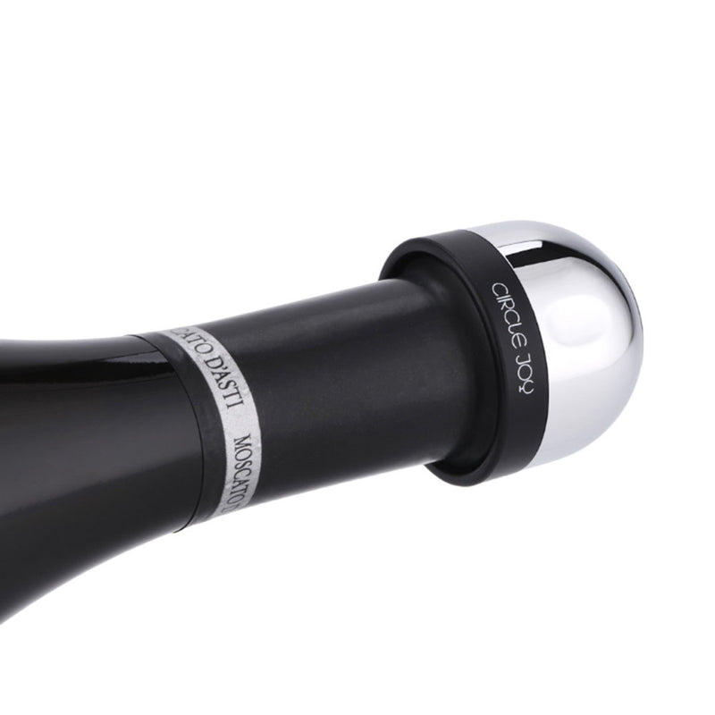 CIRCLE JOY CJ-JS02 Mini Ch-ampagne Stopper Bottles Stopper Sparkling W-ine Sealed Storage Mini Stopper Cork