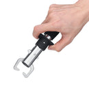 Stainless Steel Fishing Pliers Grip Fish LIp Gripper Fishing Tackle Fishing Tools w/ Sheath Lanyard Holder