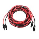 1Pack 12AWG Solar Panel Extension Cord MC4 Cable Line Connector Cable 9M/8M/5M