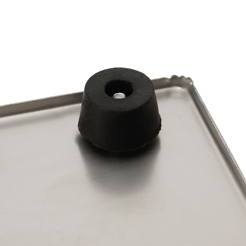 5.9 x 5.9" Stainless Steel Lifting Platform Lab Stand Lift Riser Lifter Scissor Rack 150x150x250mm