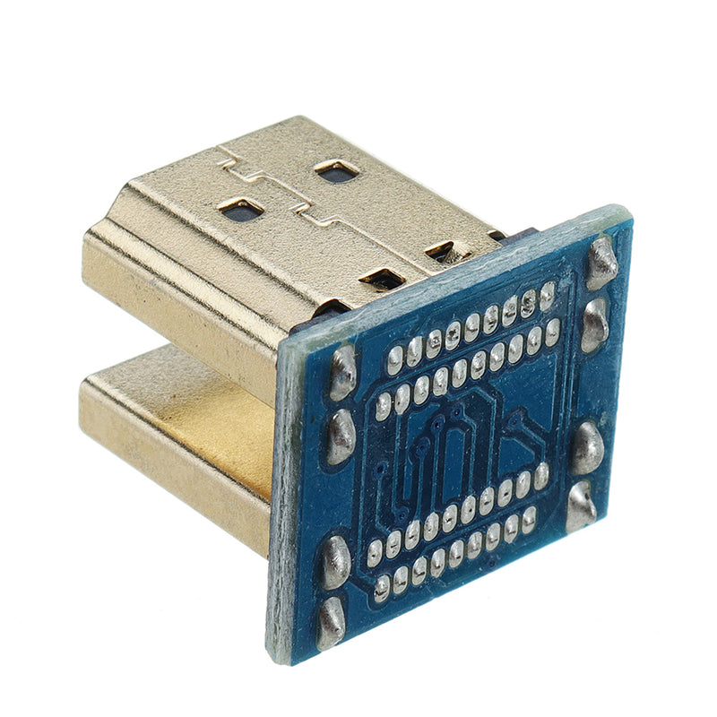 5Pcs HDMI 1.4 Two-way Rotation Connecting Head Adapter Module